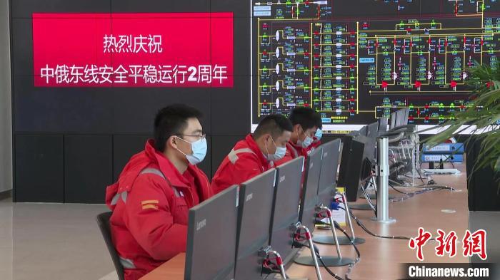 中俄东线天然气管道通气两周年